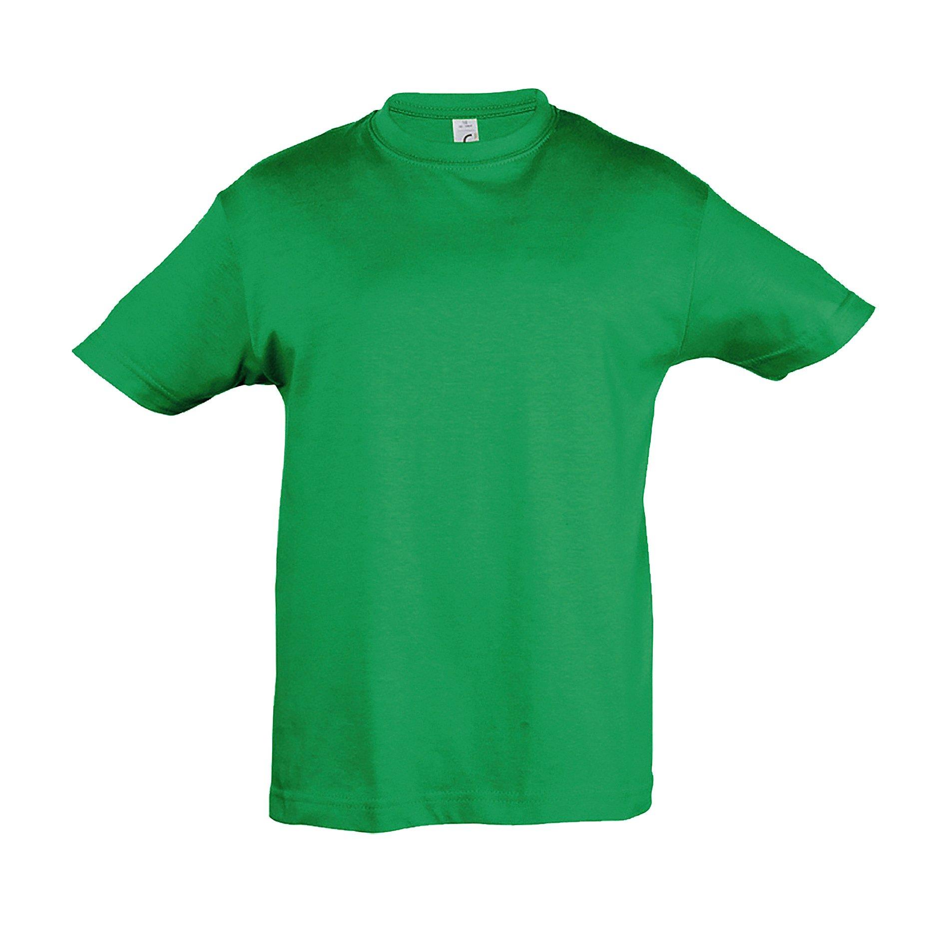 Regent Tshirt, Kurzarm Jungen Grün 10A von SOLS