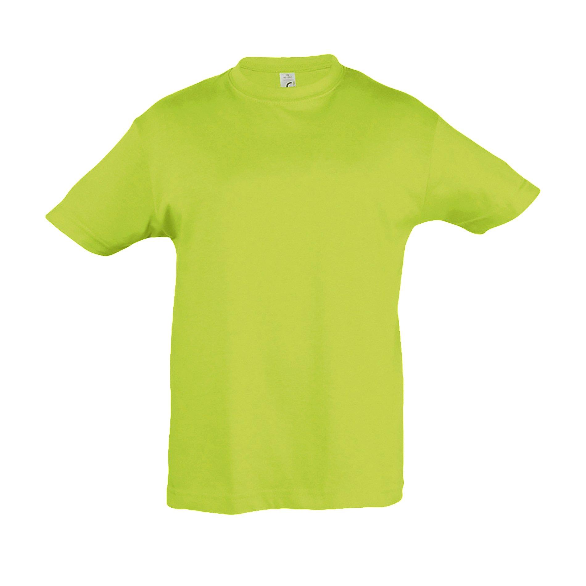 Regent Tshirt, Kurzarm Jungen Grün 128 von SOLS