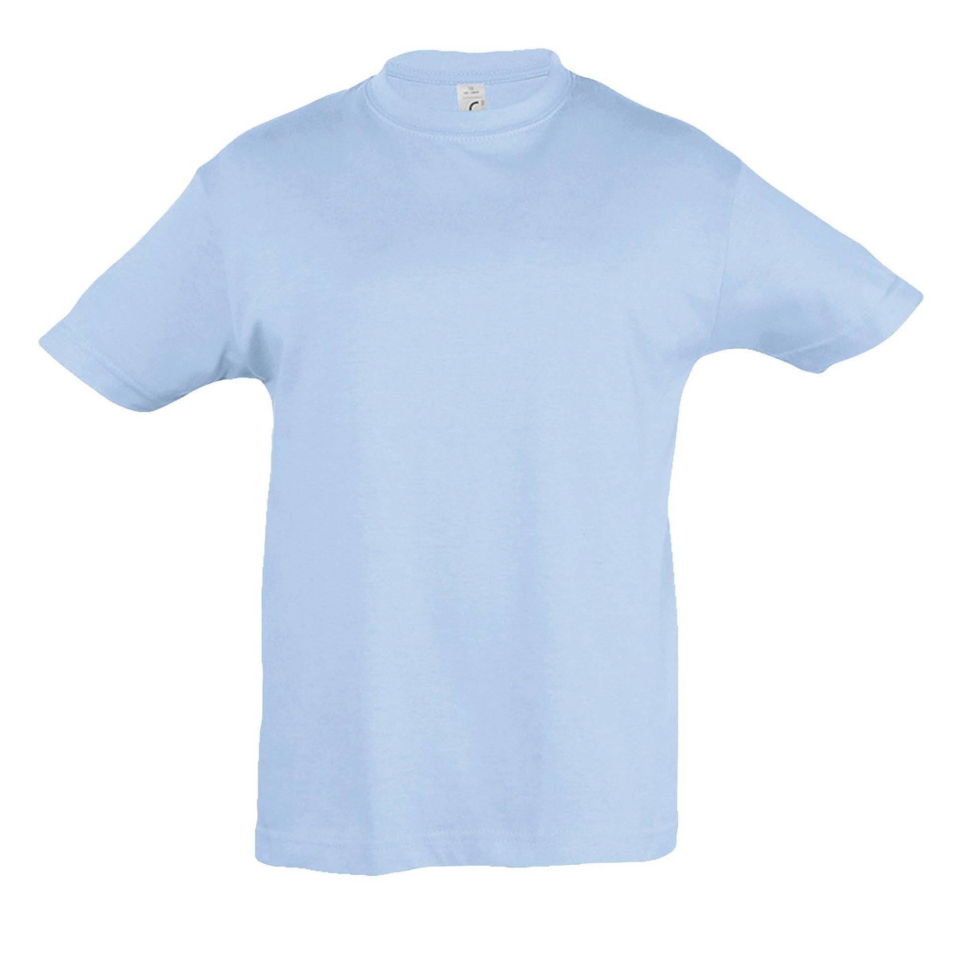 Regent Tshirt, Kurzarm Jungen Himmelblau 10A von SOLS