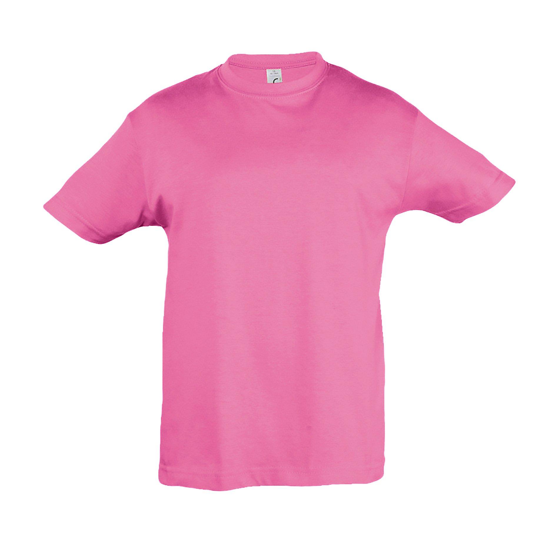 Regent Tshirt, Kurzarm Jungen Pink 2A von SOLS