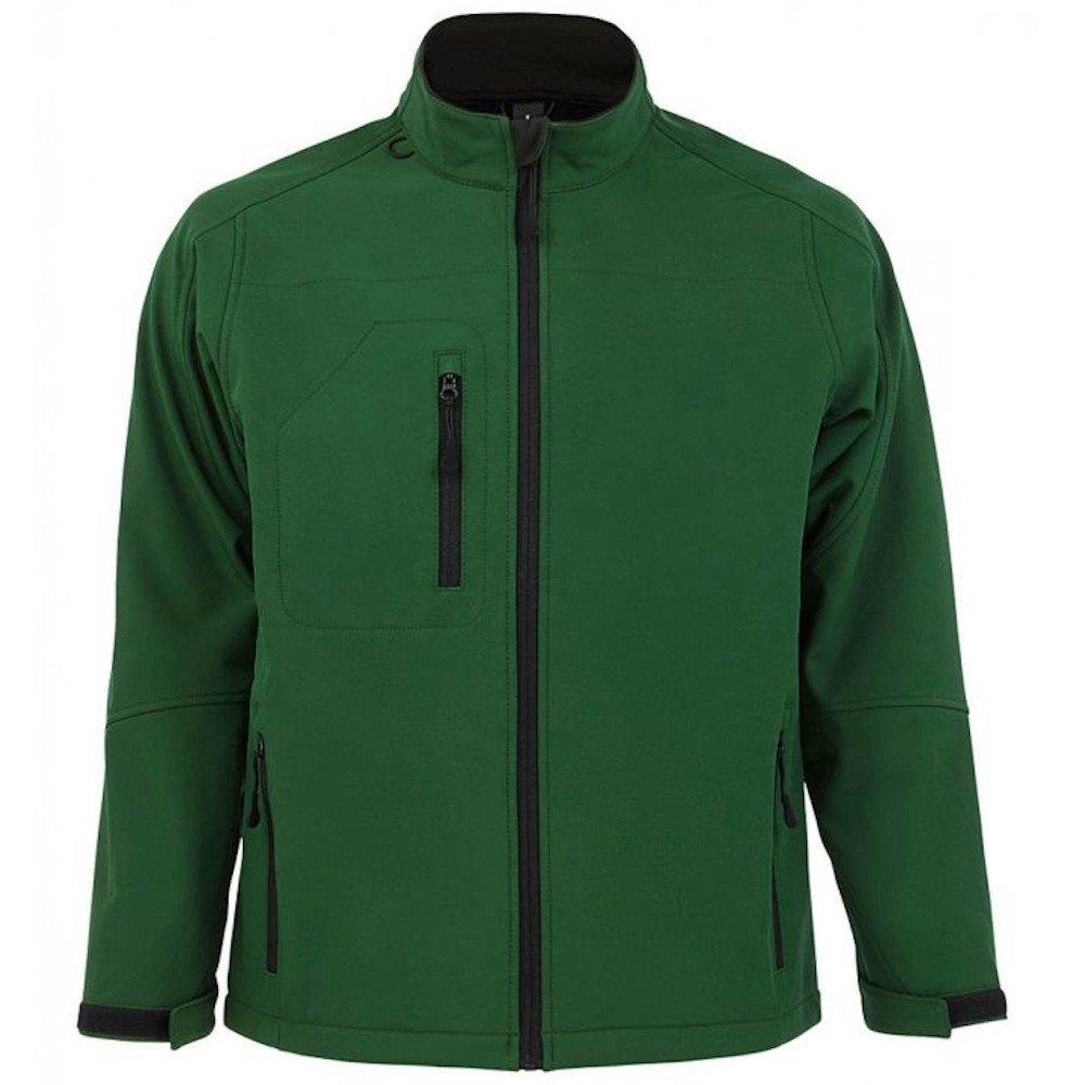 Relax Softshelljacke, Atmungsaktiv, Winddicht, Wasserdicht Herren Grün XL von SOLS