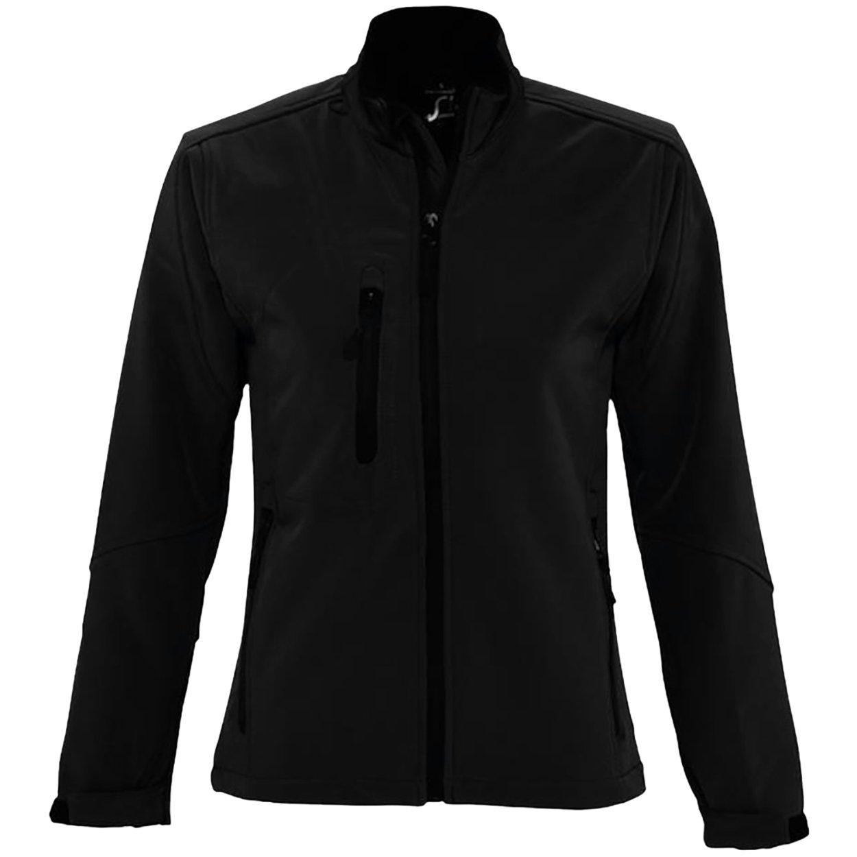 Roxy Softshelljacke, Atmungsaktiv, Winddicht, Wasserabweisend Damen Schwarz L von SOLS