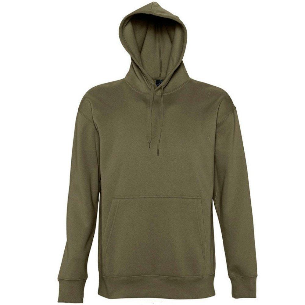 Slam Kapuzenpullover Kapuzensweatshirt Herren Khaki XL von SOLS