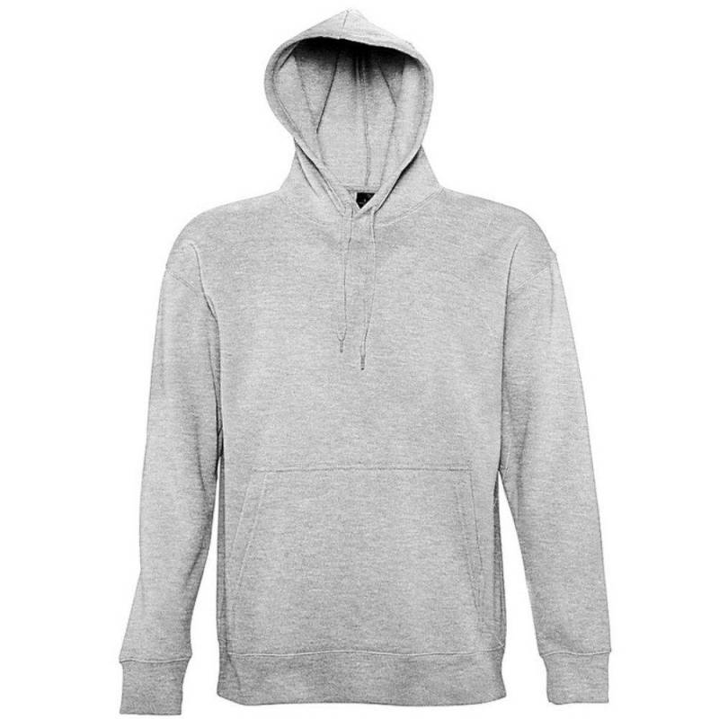 Slam Kapuzenpullover Kapuzensweatshirt Herren Taubengrau M von SOLS