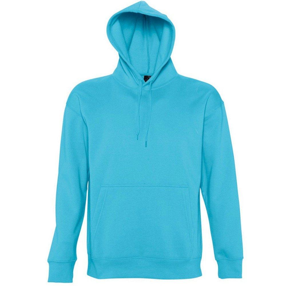 Slam Kapuzenpullover Kapuzensweatshirt Herren Türkisblau XXL von SOLS