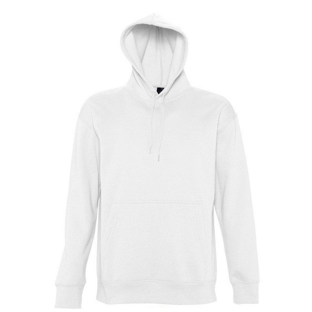 Slam Kapuzenpullover Kapuzensweatshirt Herren Weiss XS von SOLS