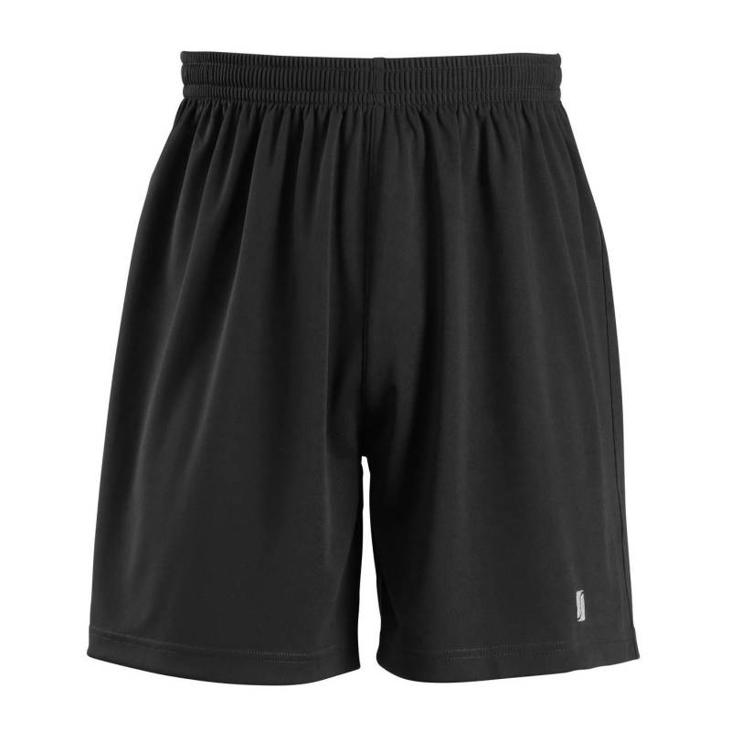 Sport Shorts San Siro 2 Jungen Schwarz 8A von SOLS