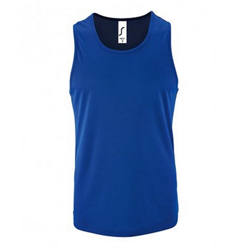 Sporty Performance Tank Top Herren Königsblau L von SOLS