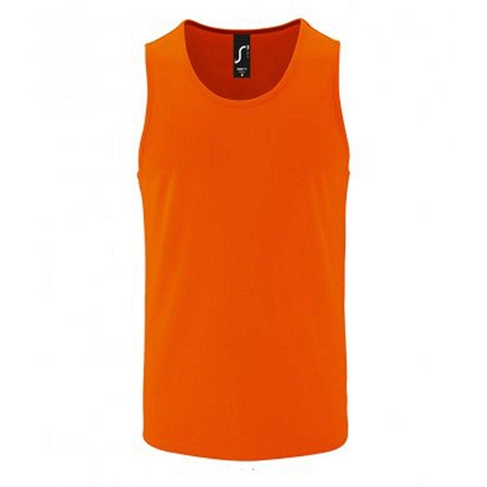 Sporty Performance Tank Top Herren Orange 3XL von SOLS