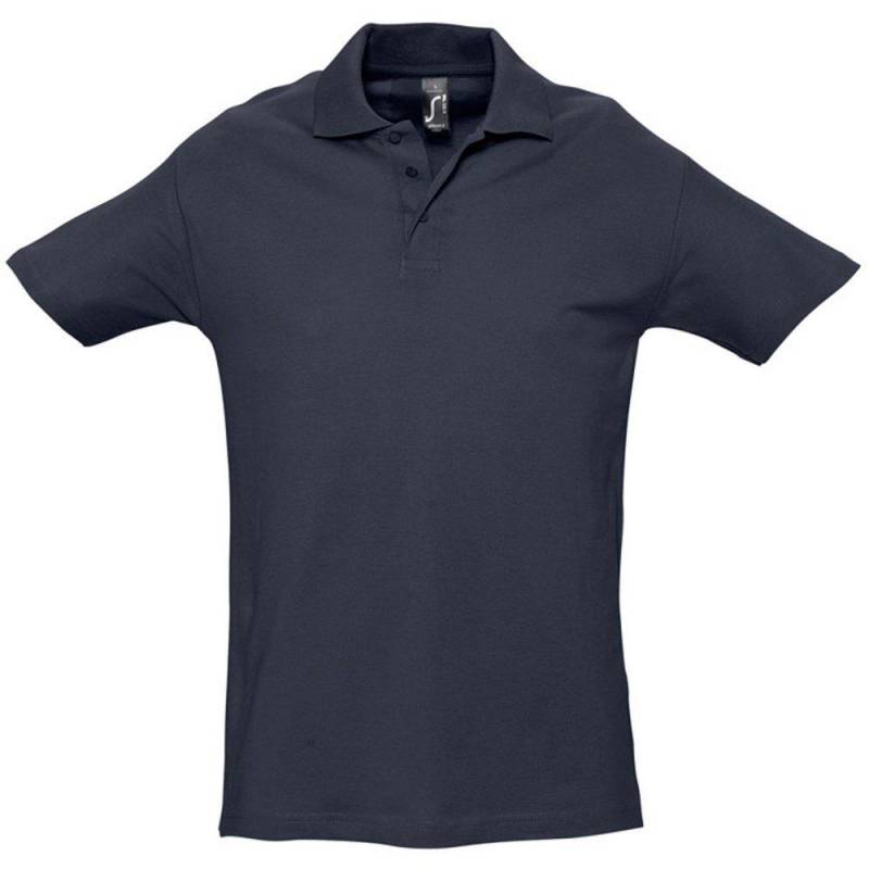 Spring Ii Poloshirt, Kurzarm Herren Marine S von SOLS