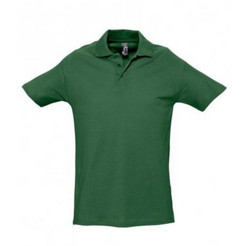 Spring Ii Poloshirt, Kurzarm Herren Waldgrün S von SOLS