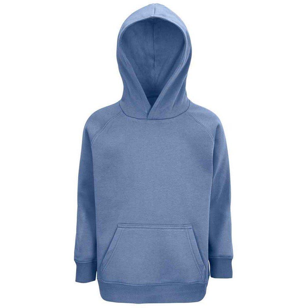 Stellar Kapuzenpullover Mädchen Blau 152 von SOLS