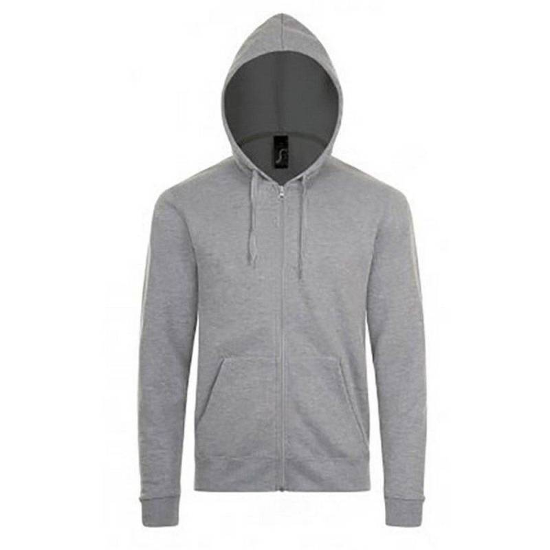 Stone Kapuzenjacke Herren Taubengrau XXL von SOLS