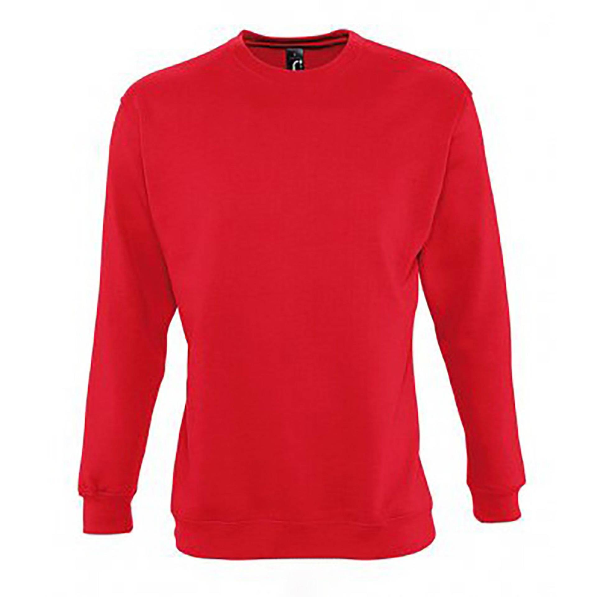 Supreme Sweatshirt Damen Rot Bunt L von SOLS