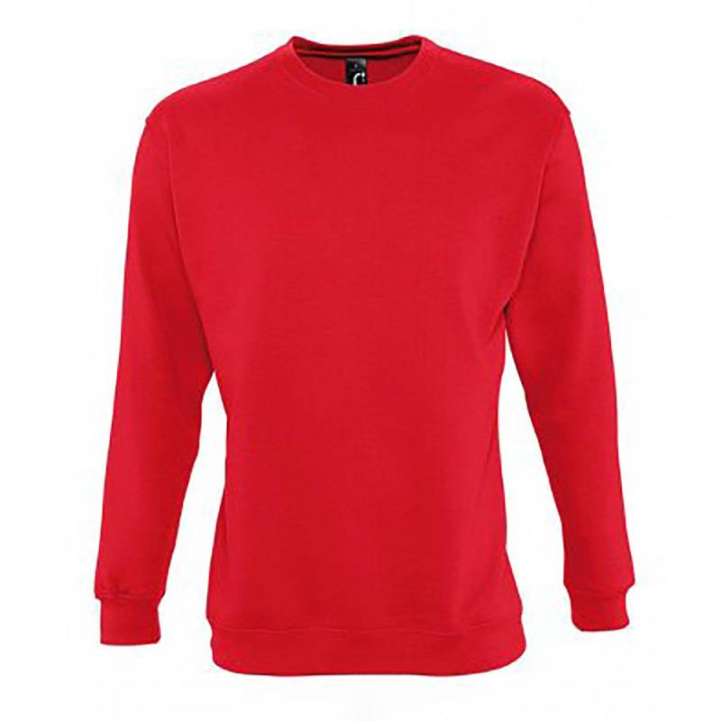 Supreme Sweatshirt Damen Rot Bunt M von SOLS
