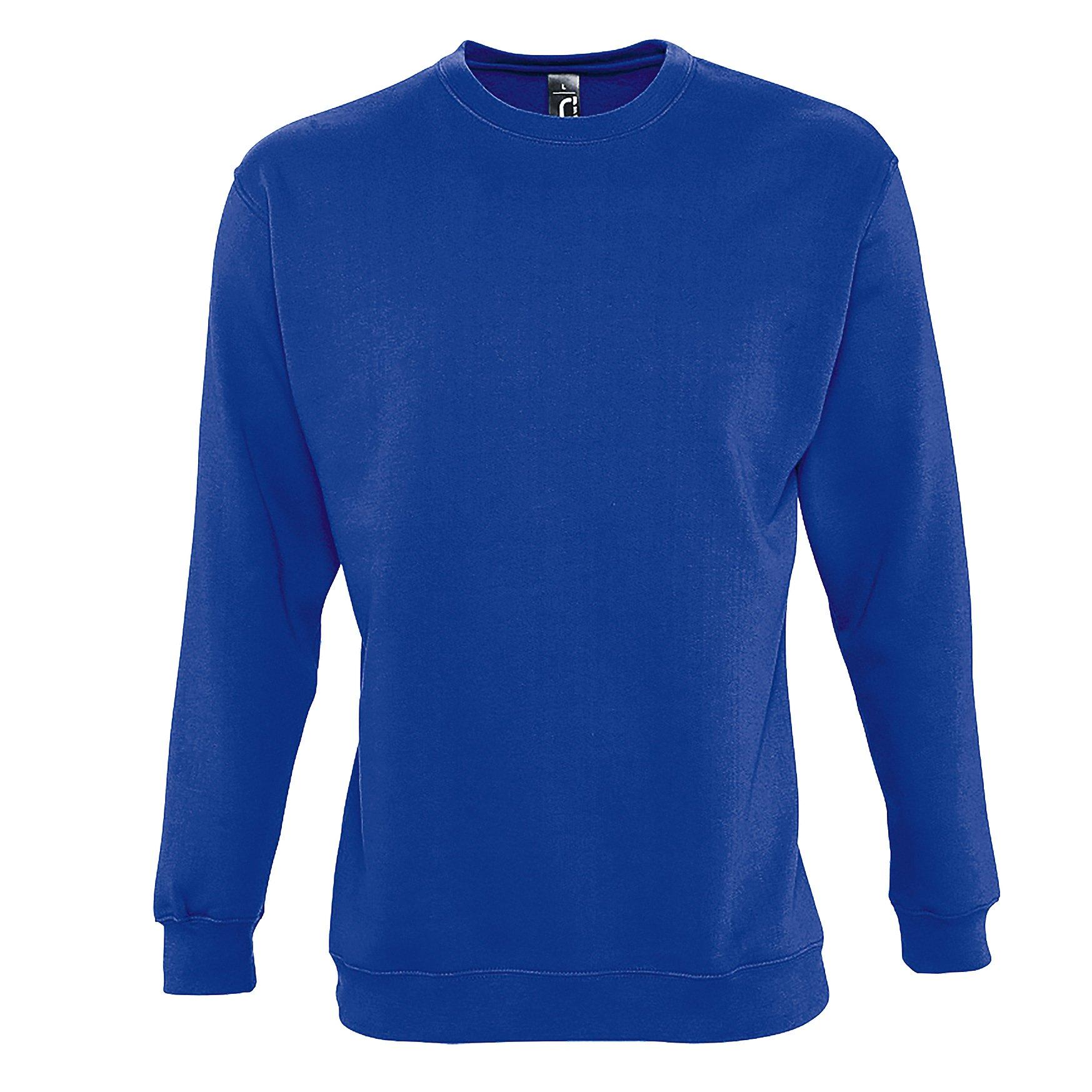 Supreme Sweatshirt Herren Königsblau XL von SOLS