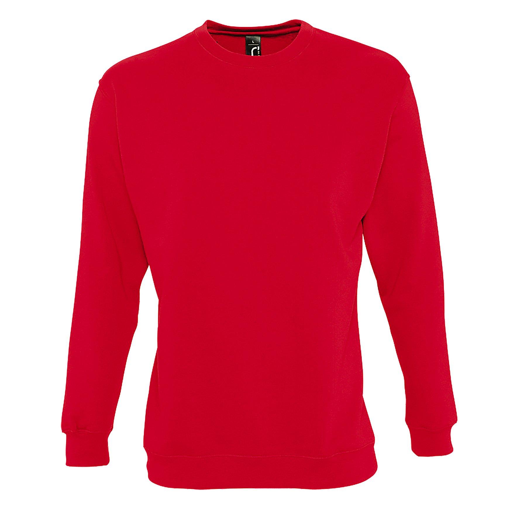 Supreme Sweatshirt Herren Rot Bunt 3XL von SOLS
