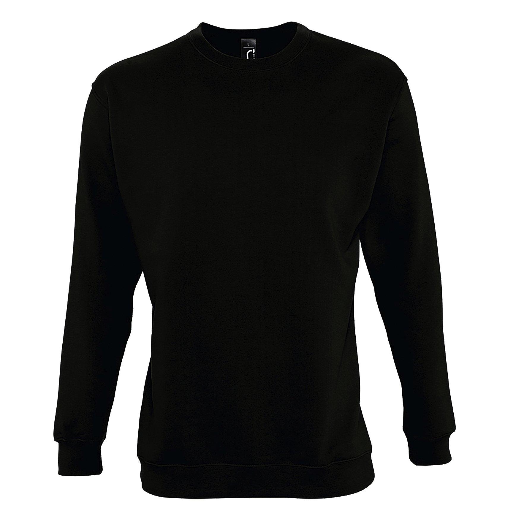 Supreme Sweatshirt Herren Schwarz XS von SOLS