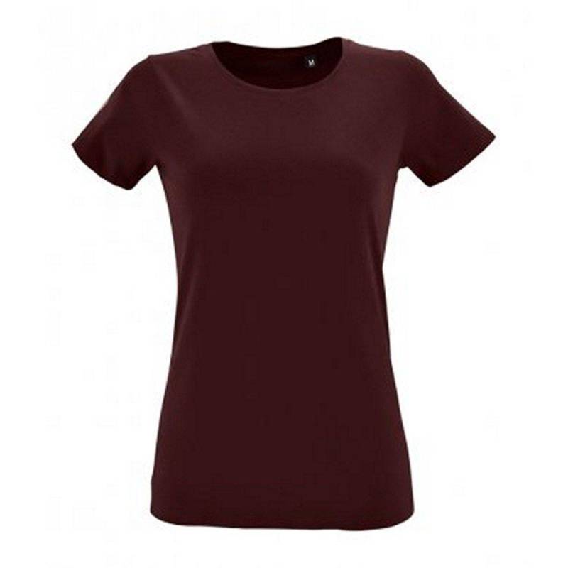 Tshirt, Kurzärmlig Damen Bordeaux L von SOLS