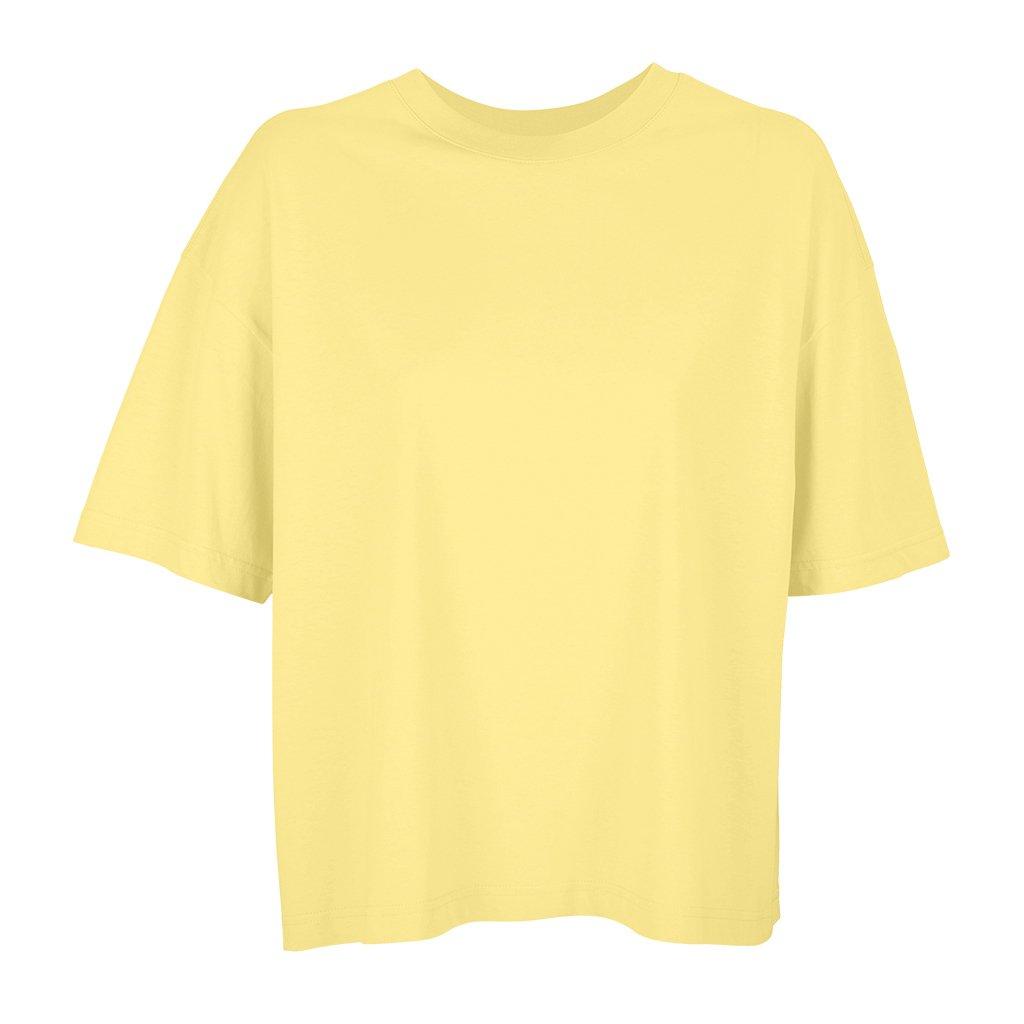 Tshirt Damen Gelb Pastel M von SOLS