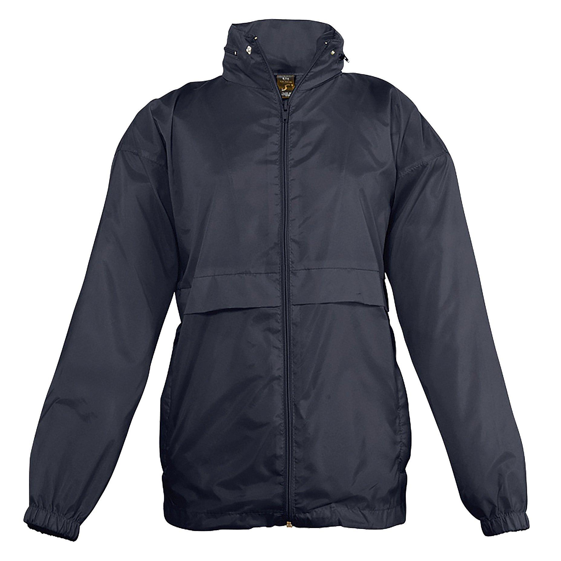 Windbreaker Jacke Surf Jungen Marine 116 von SOLS