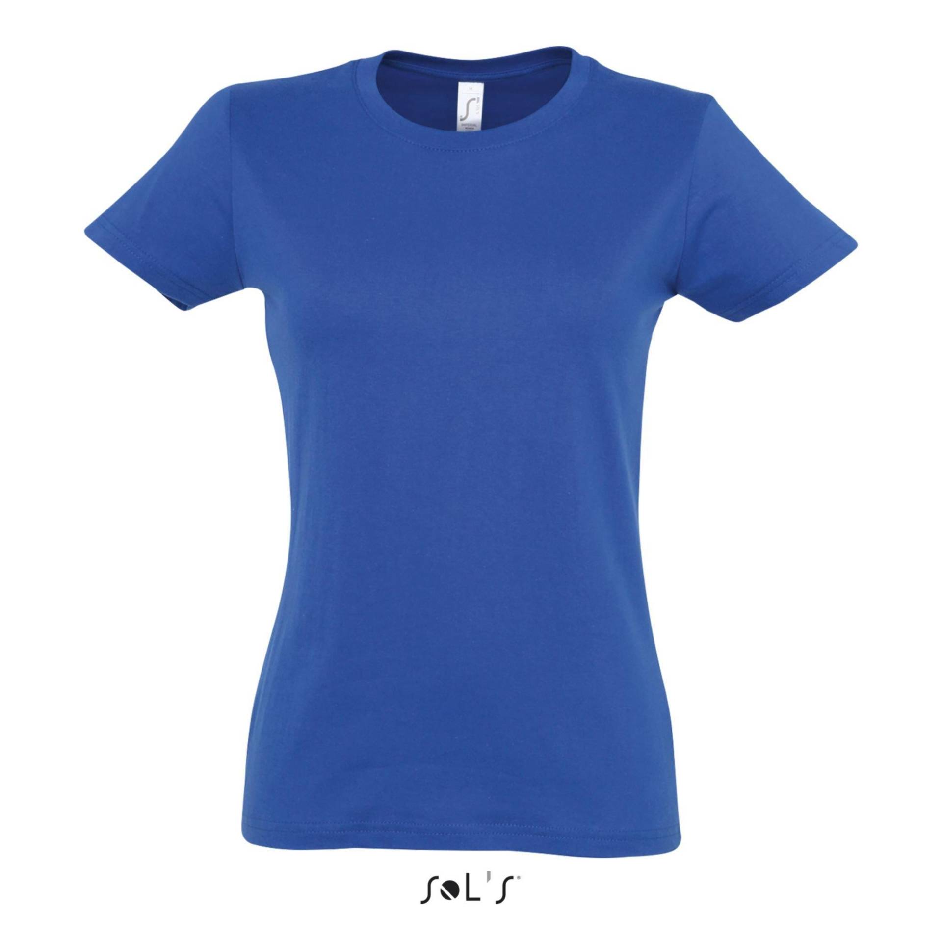 -t-shirt Imperial Damen Königsblau XXL von SOLS