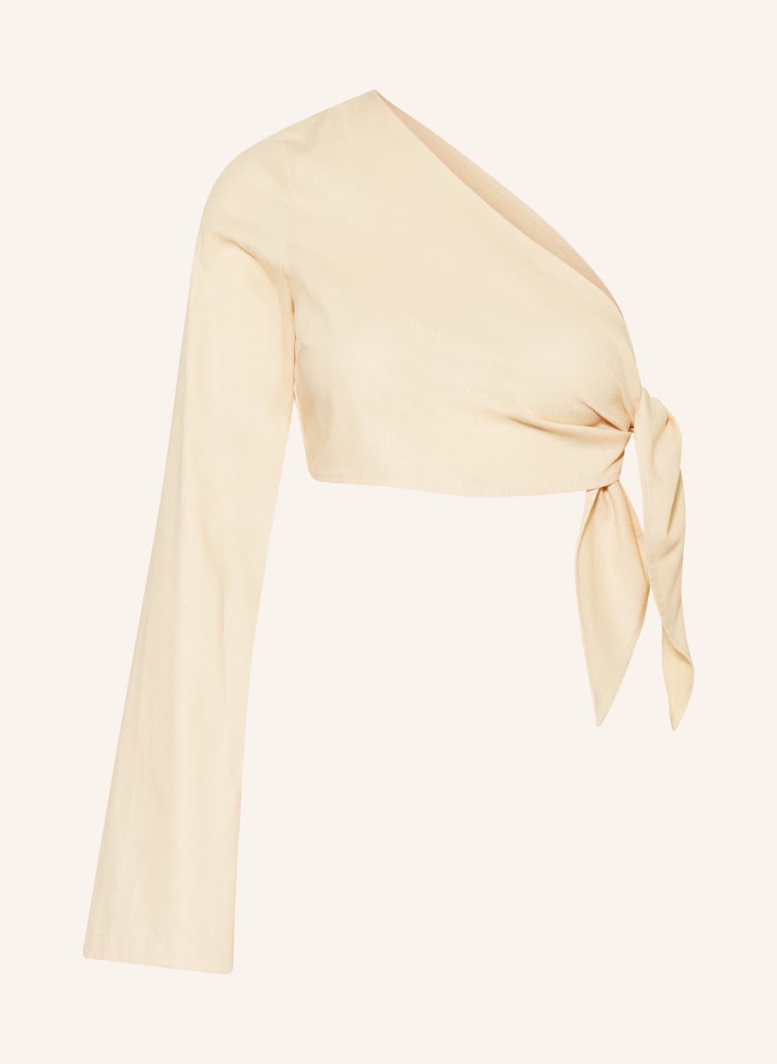 Somethingnew One-Shoulder-Shirt Snbeyonce beige von SOMETHINGNEW