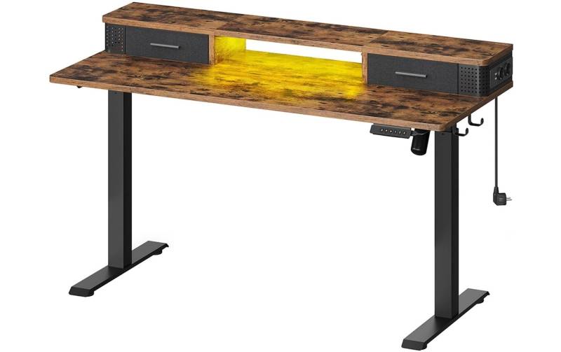 SONGMICS Schreibtisch »140 x 60 cm höhenverstellbar« von SONGMICS