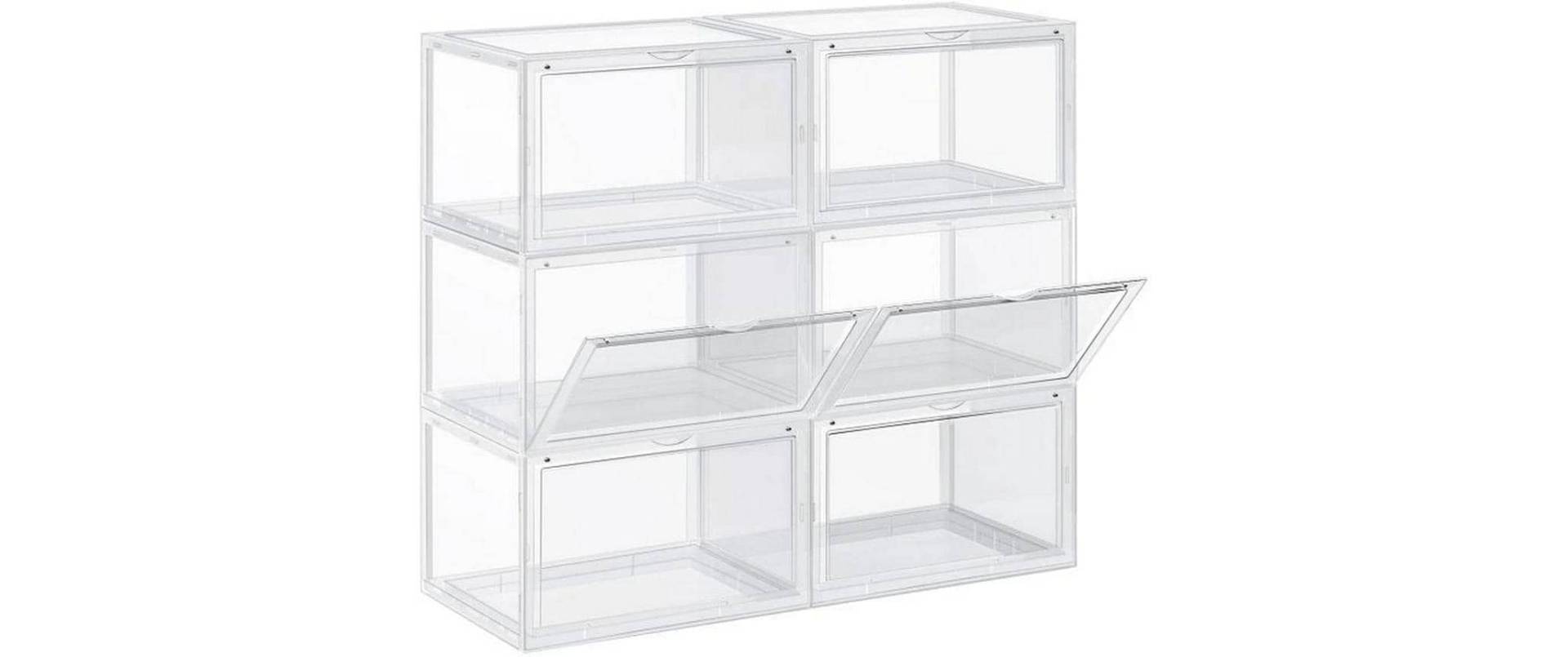 SONGMICS Schuhschrank »6-er Set Transparent« SONGMICS Schuhschrank »6-er Set Transparent« von SONGMICS