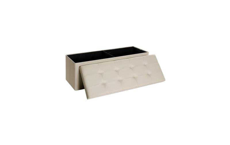 SONGMICS Sitztruhe »Ottomane mit Stauraum 110 x 38 cm« von SONGMICS