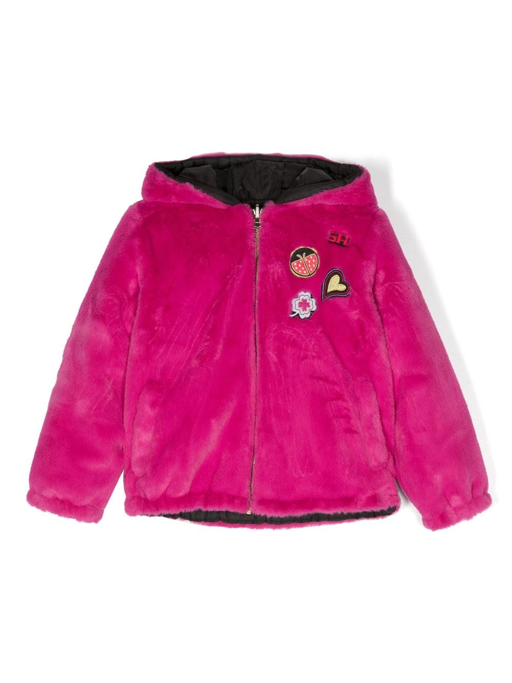 SONIA RYKIEL ENFANT reversible puffer jacket - Pink von SONIA RYKIEL ENFANT