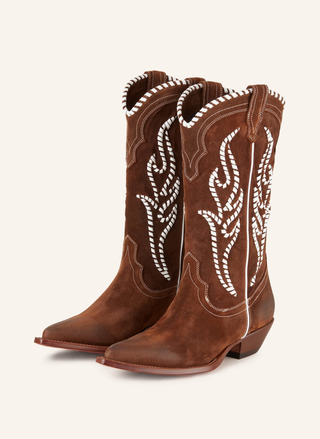 Sonora Cowboy Boots Santa Fe Twist braun von SONORA