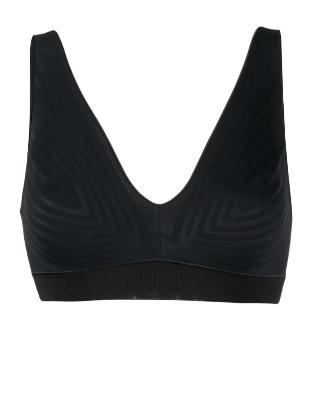 SPANX B Haute Contour V-neck bra - Black von SPANX