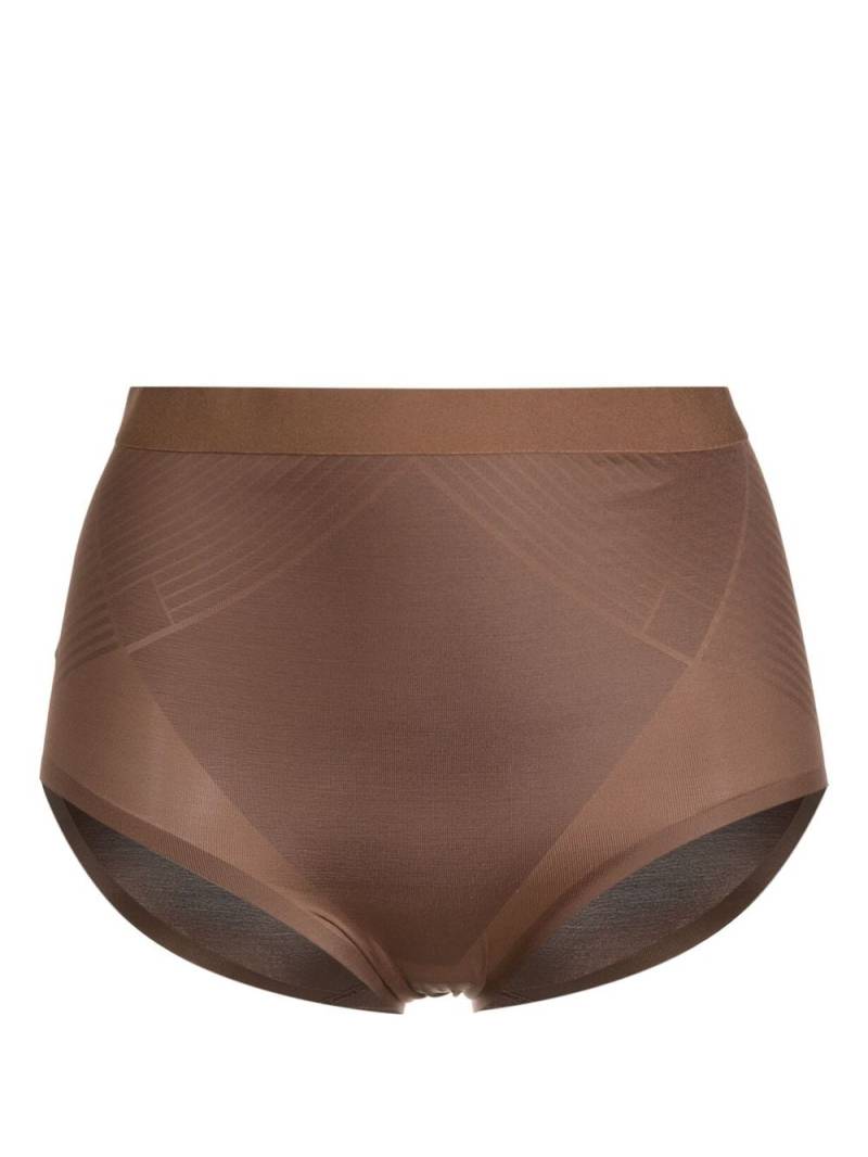 SPANX Thinstincts 2.0 high-waisted briefs - Brown von SPANX