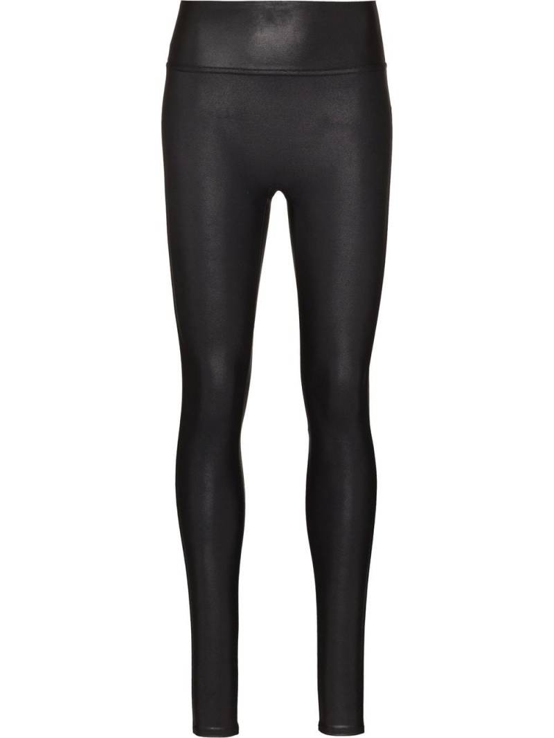 SPANX faux-leather leggings - Black von SPANX