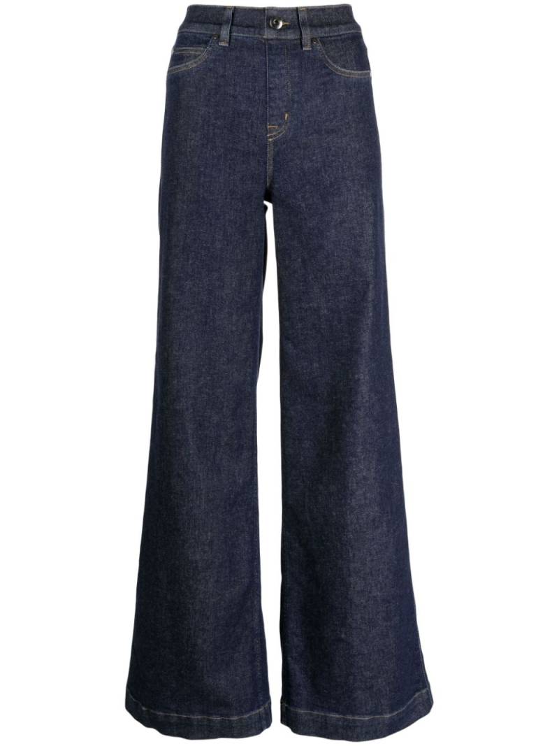 SPANX flared wide-leg jeans - Blue von SPANX