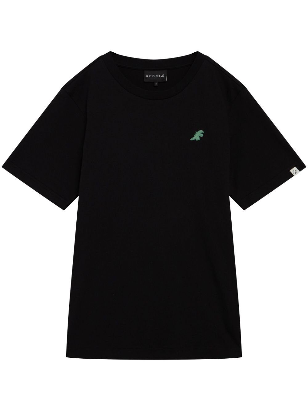 SPORT b. by agnès b. Dino-appliqué cotton T-shirt - Black von SPORT b. by agnès b.