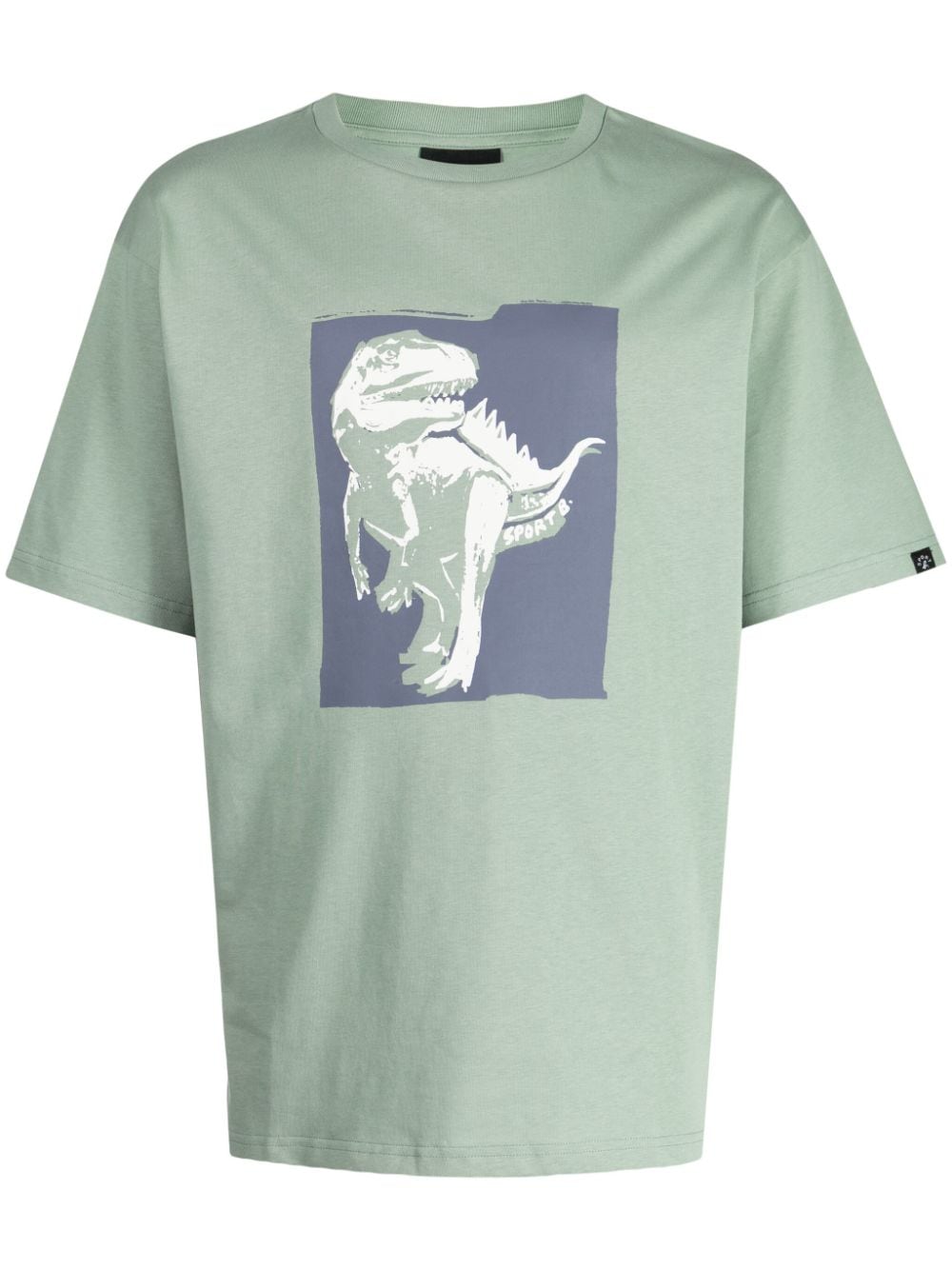 SPORT b. by agnès b. graphic-print cotton T-shirt - Green von SPORT b. by agnès b.