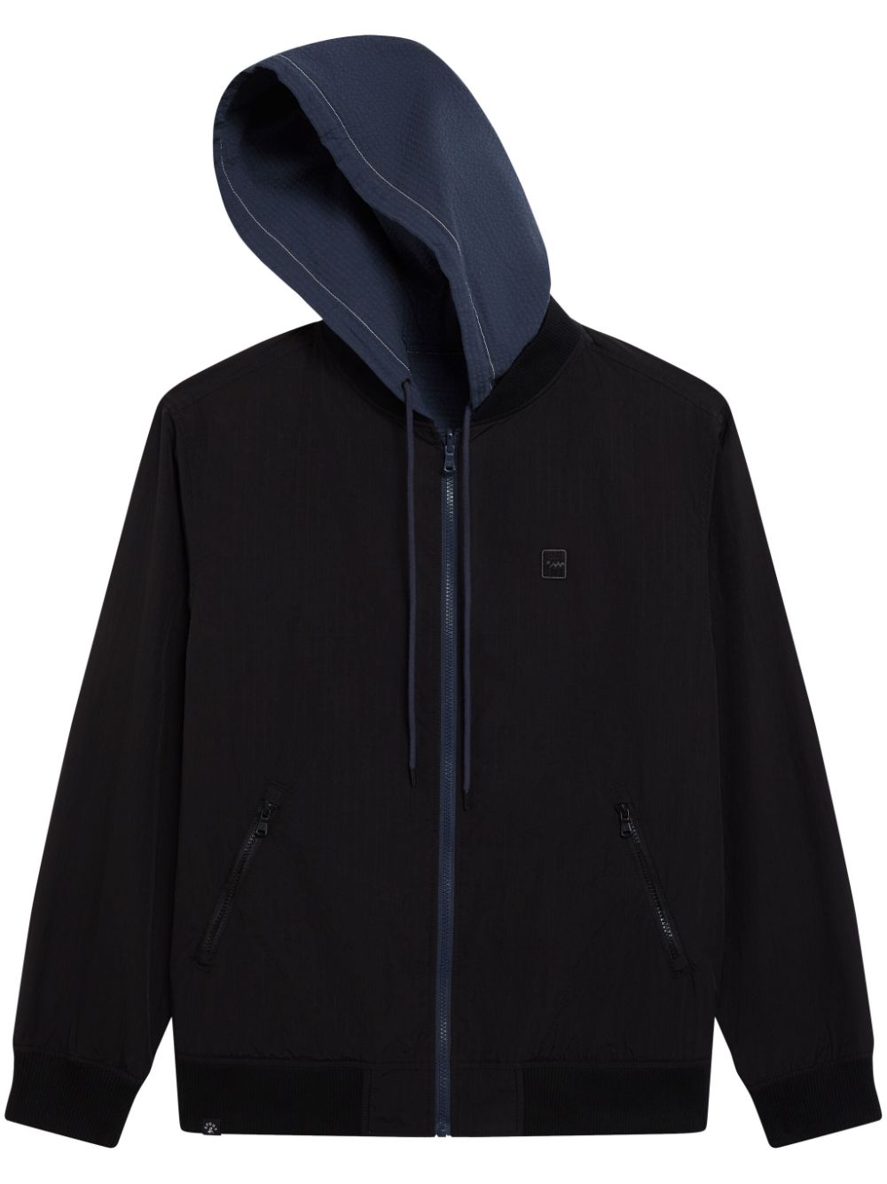 SPORT b. by agnès b. logo-appliqué reversible jacket - Black von SPORT b. by agnès b.