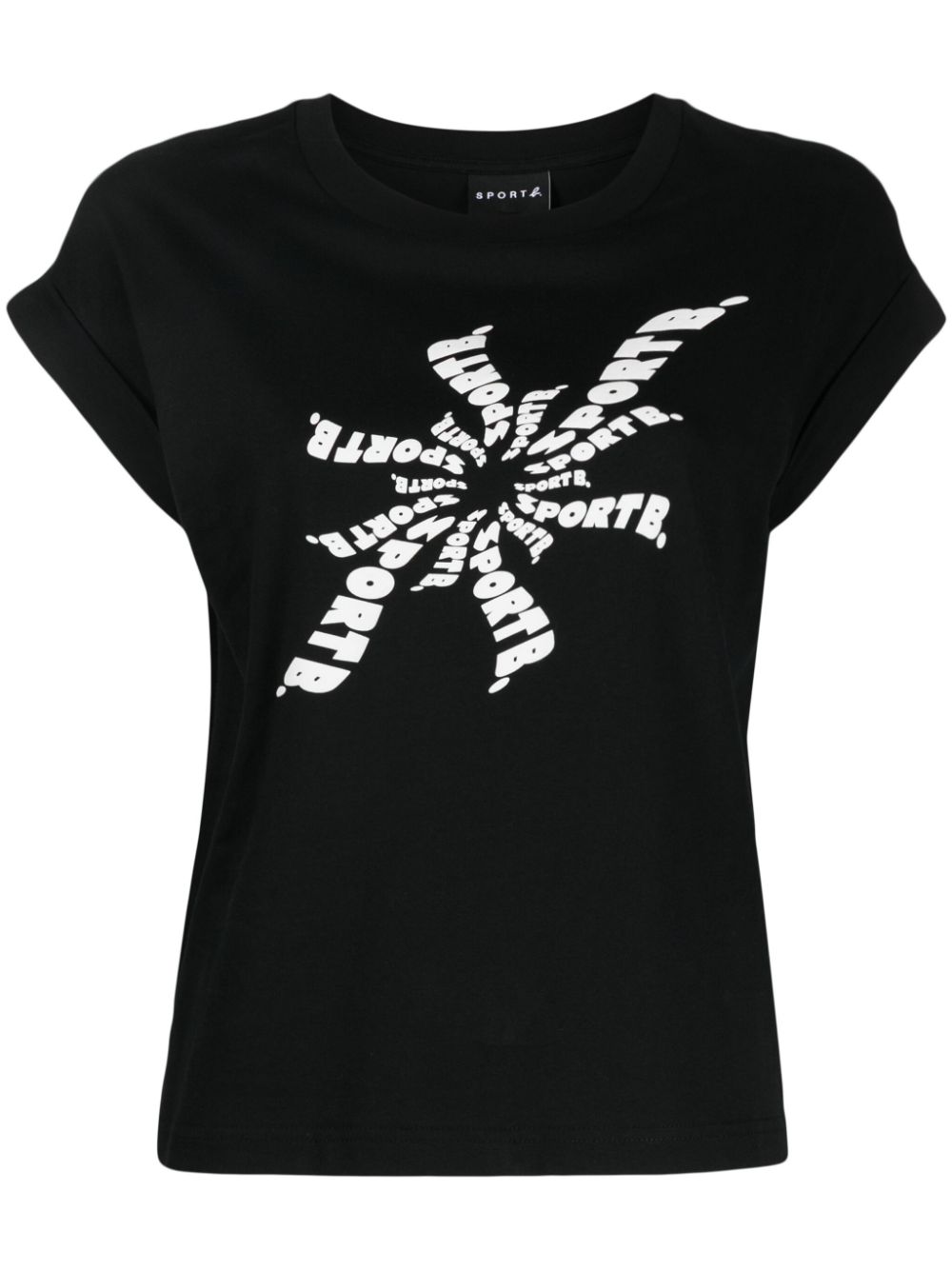 SPORT b. by agnès b. logo-print cotton T-shirt - Black von SPORT b. by agnès b.