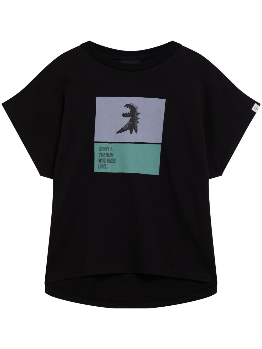 SPORT b. by agnès b. logo-print cotton T-shirt - Black von SPORT b. by agnès b.