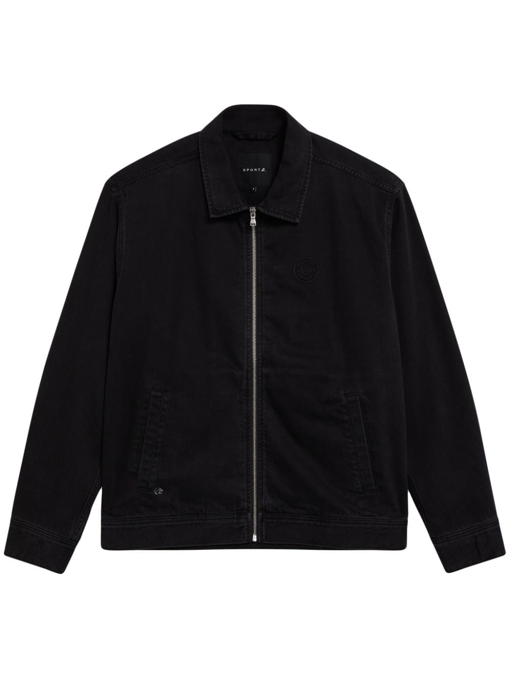 SPORT b. by agnès b. long-sleeve denim jacket - Black von SPORT b. by agnès b.