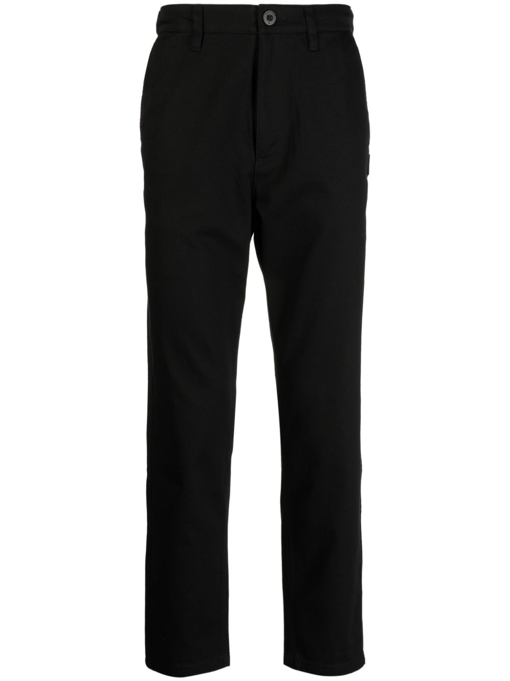 SPORT b. by agnès b. straight-leg cotton trousers - Black von SPORT b. by agnès b.