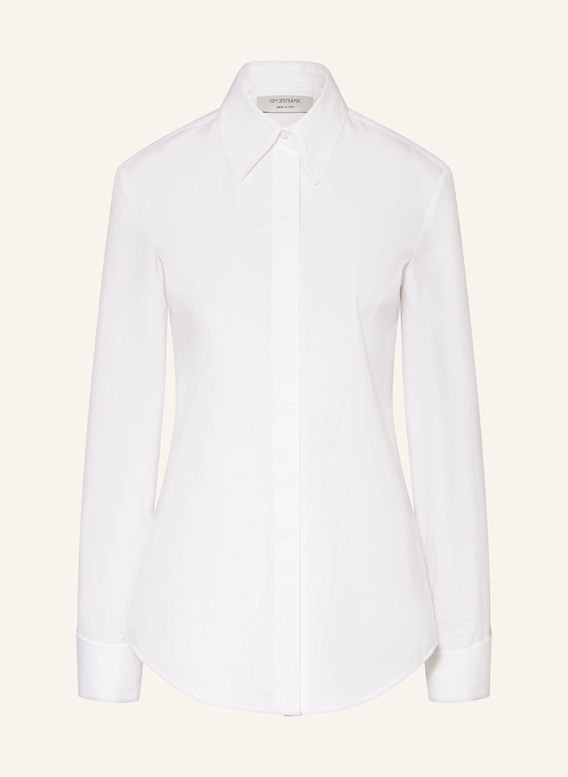 Sportmax Hemdbluse Oste weiss von SPORTMAX