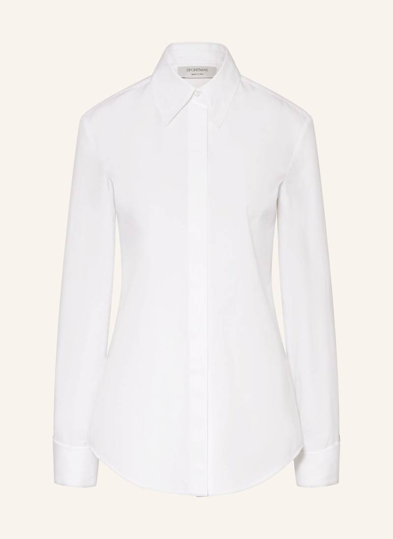 Sportmax Hemdbluse Oste weiss von SPORTMAX
