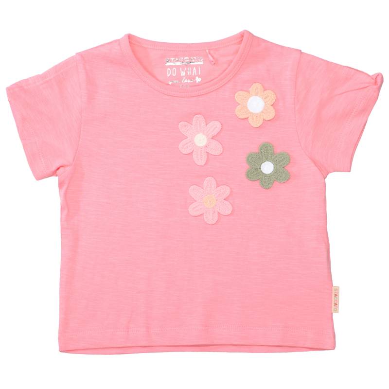 STACCATO T-Shirt, T-Shirt mit Blumenapplikation von STACCATO