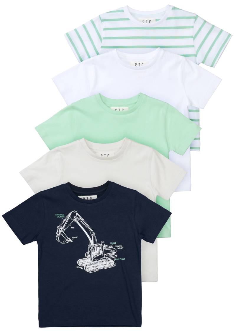 STACCATO T-Shirt »Bagger«, 5-er Set von STACCATO