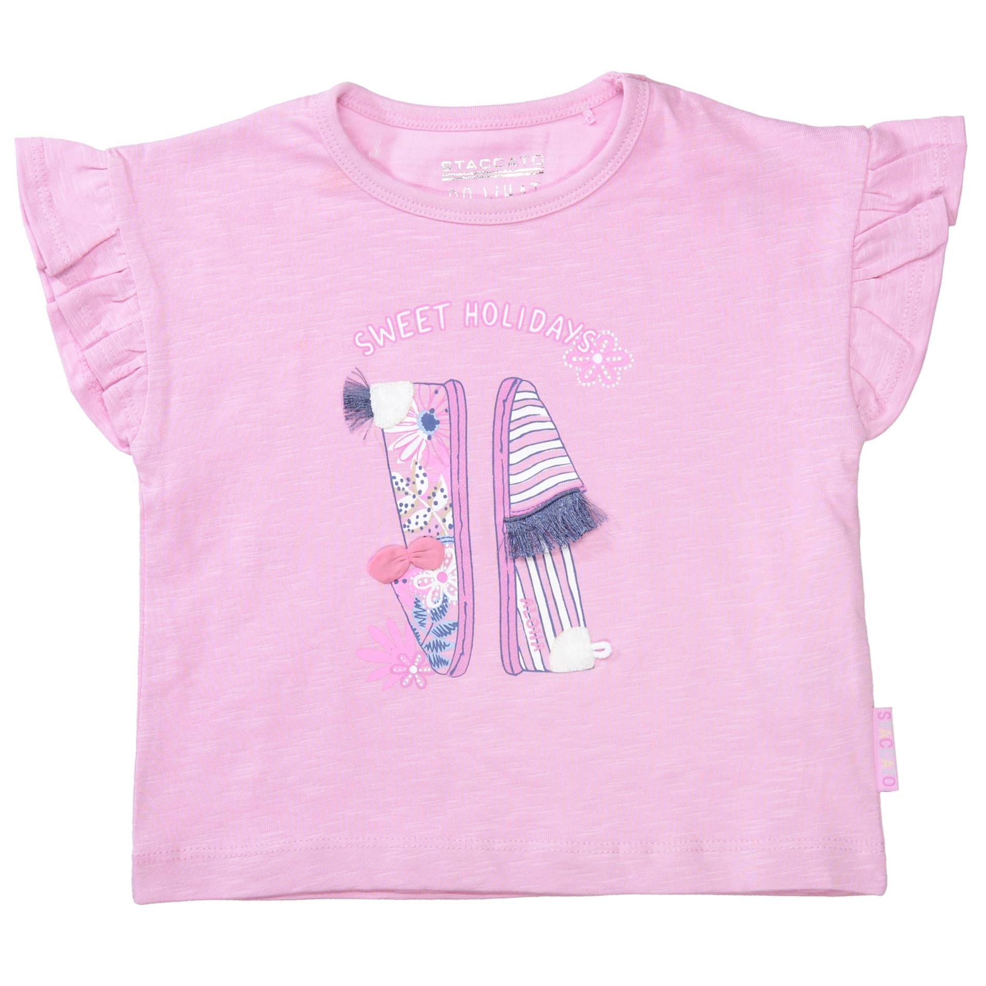 STACCATO T-Shirt »T-Shirt mit Print«, Rüschenärmel STACCATO T-Shirt »T-Shirt mit Print«, Rüschenärmel von STACCATO