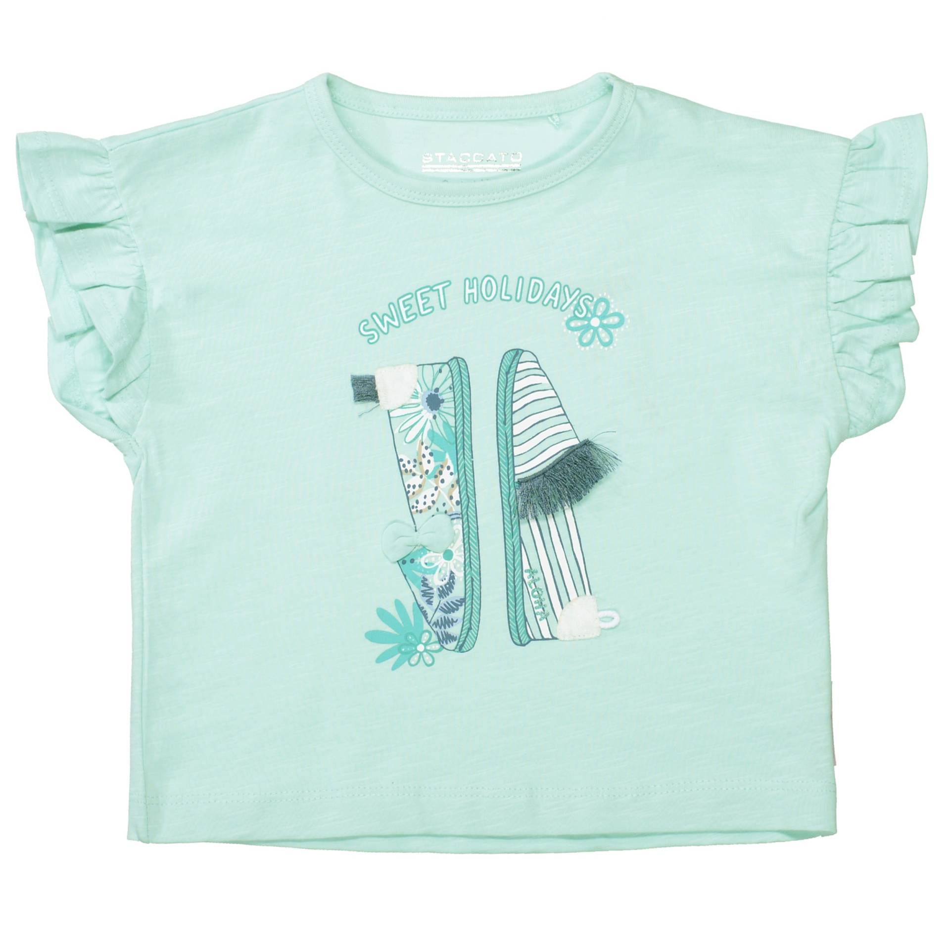STACCATO T-Shirt »T-Shirt mit Print«, Rüschenärmel STACCATO T-Shirt »T-Shirt mit Print«, Rüschenärmel von STACCATO