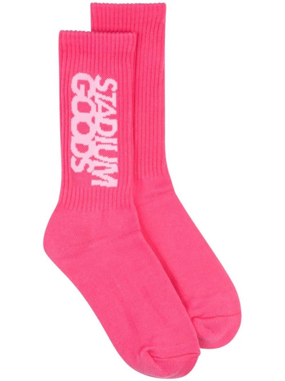 STADIUM GOODS® logo crew socks - Pink von STADIUM GOODS®